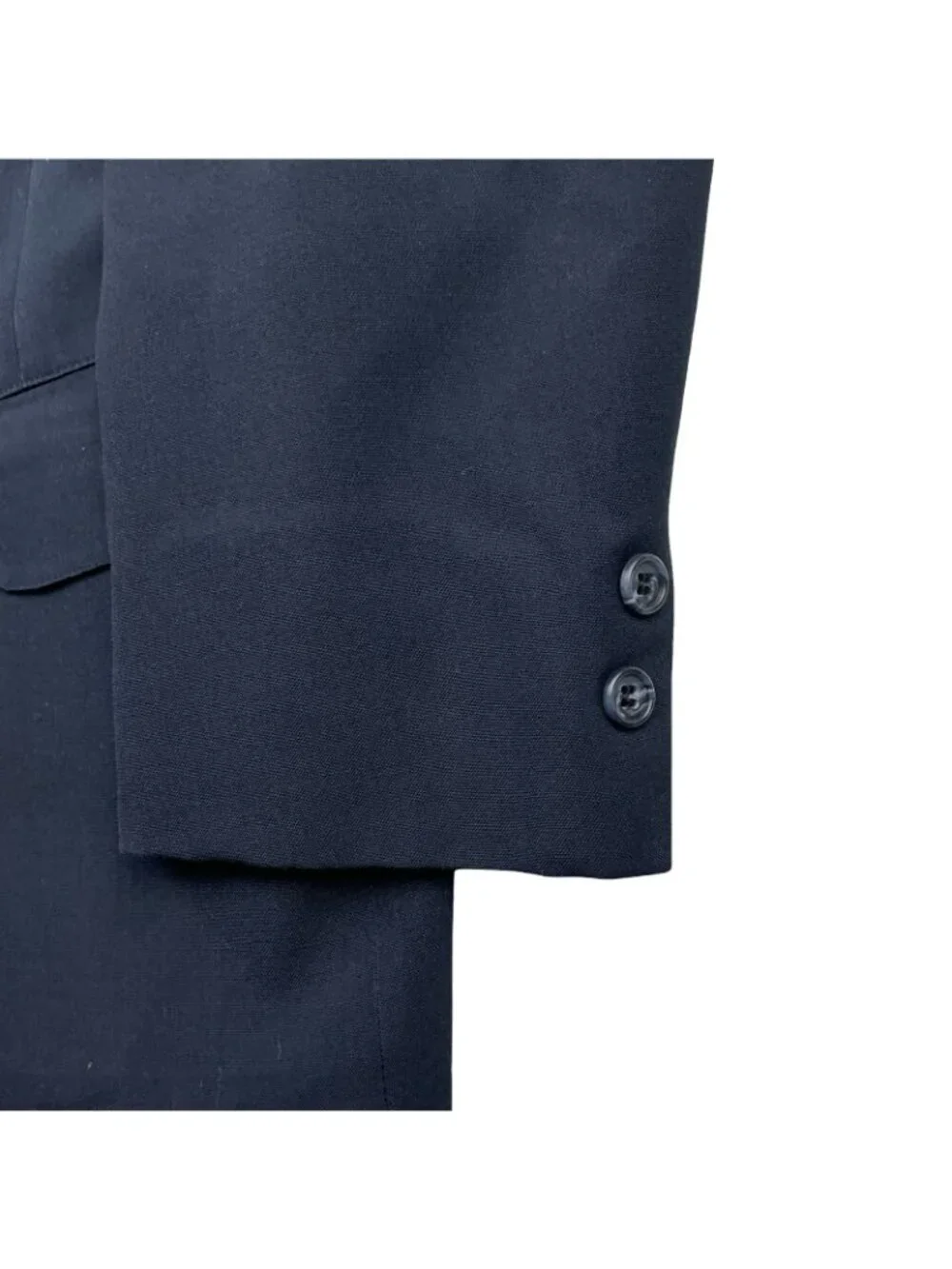 VTG Brooks Brothers 346 Men's 100% Wool 2-Button Blazer Navy Blue • USA • 40S